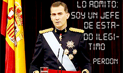 REY ILEGÍTIMO POR DERECHO TESTICULAR DE FRANCO. ¡¿POR QUE NO TE LARGAS?!