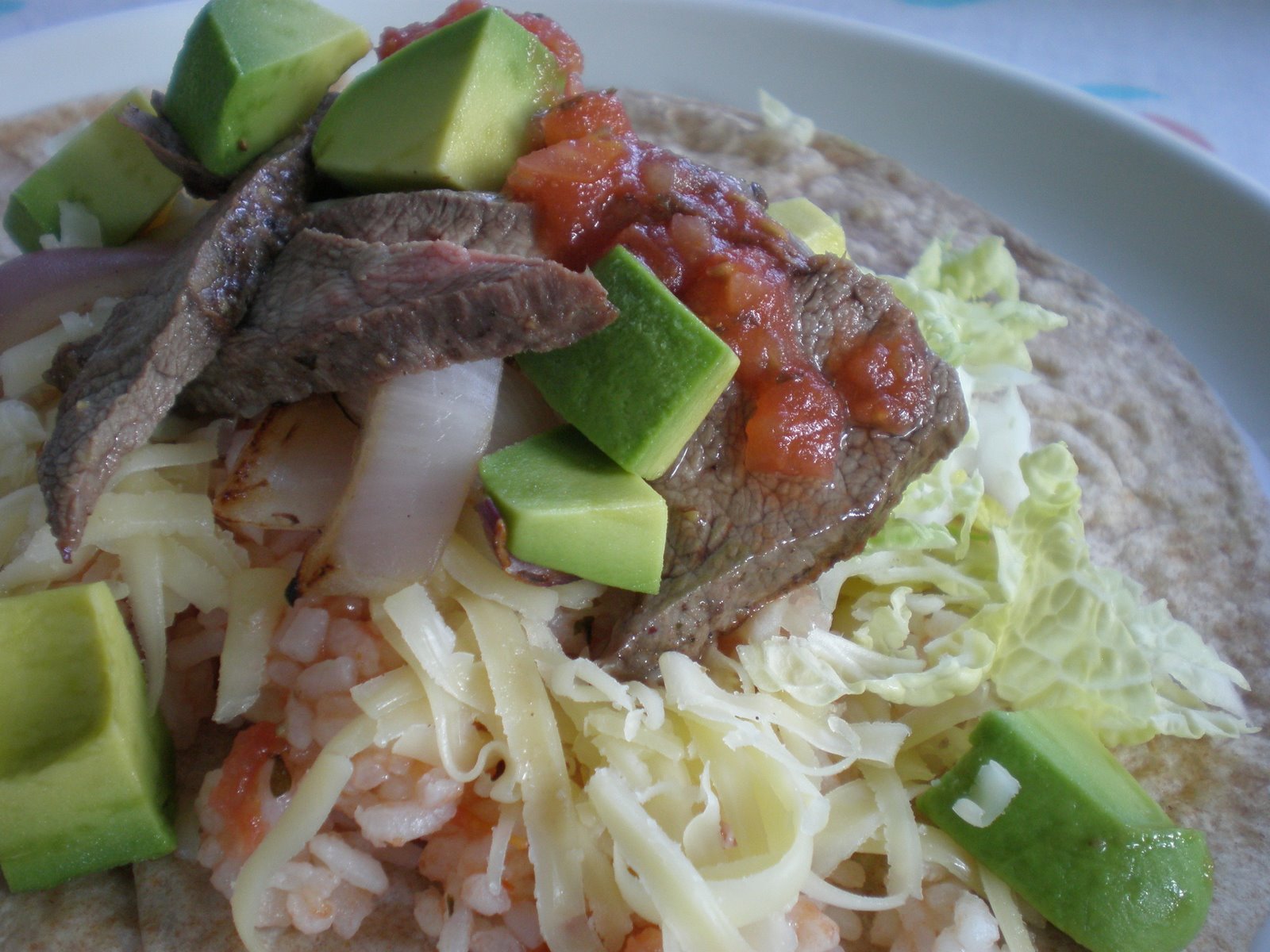 Madison Dinner Club Flank Steak Burritos Aug 5, 2011