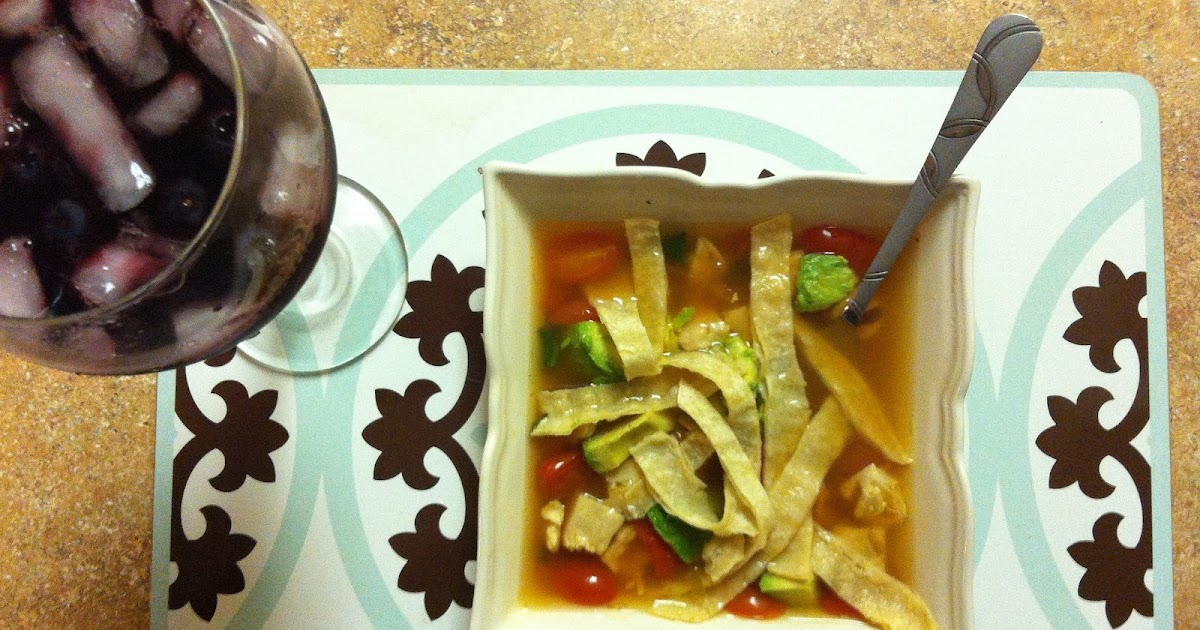 The Illumined Life Recipe Tortilla and Avocado Soup