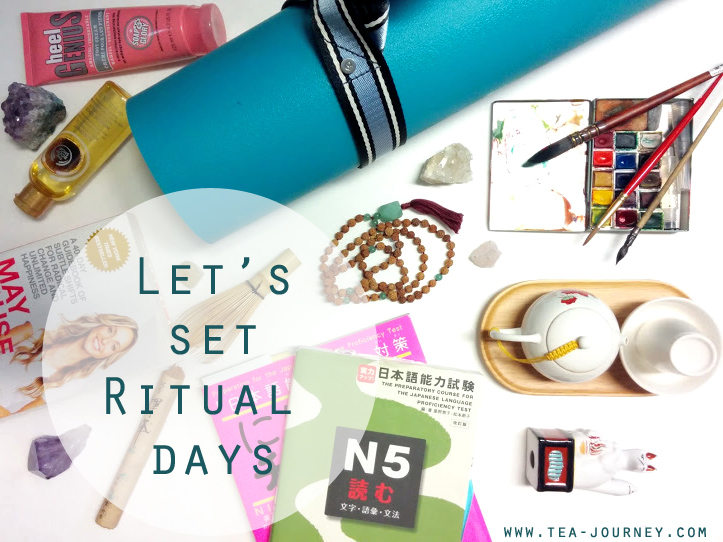 let's set ritual days mala paint draw oil moisturize pamper meditate tea study japanese yoga Mala Collective May Cause Miracles Gabrielle Bernstine Crystals
