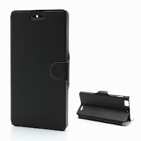 Ice Crystal Texture Leather Flip Case Cover Stand for Lenovo Lephone K900 - Black Ice Crystal Texture Leather Flip Case Cover Stand for Lenovo Lephone K900 - Black