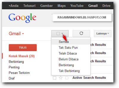 Email+Masuk Cara menghapus seluruh email masuk di gmail dengan cepat - Ragam ...