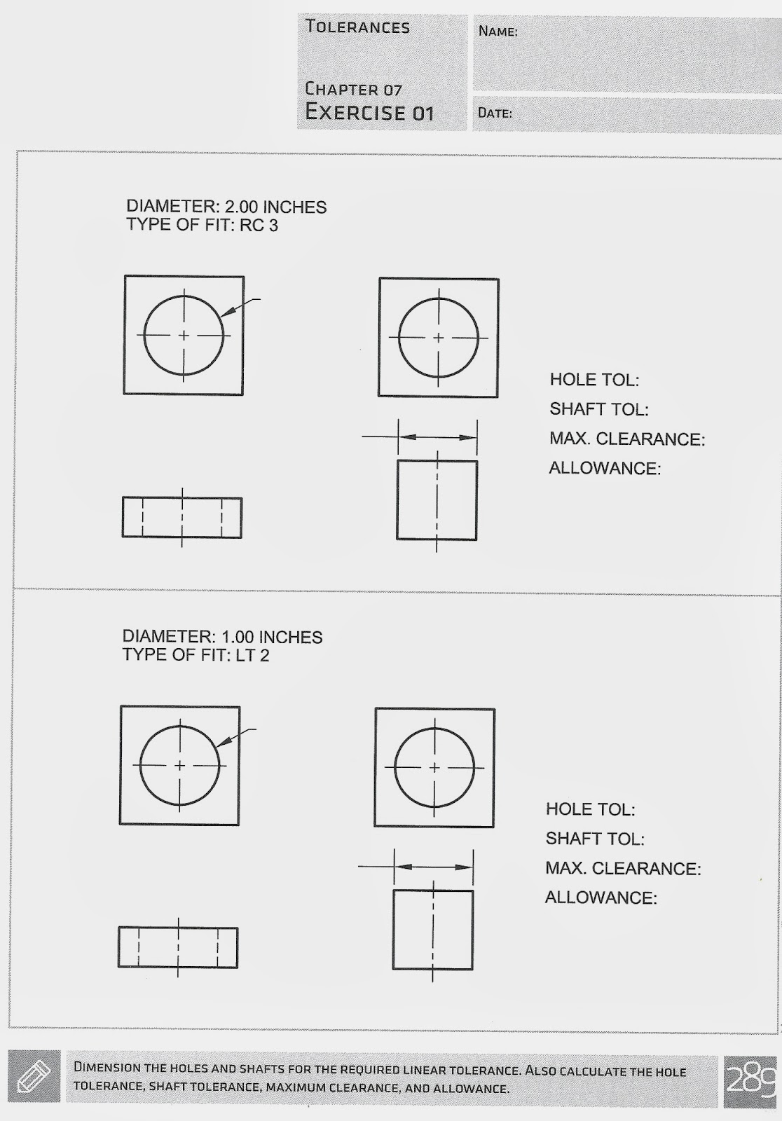 ENGR1304 Chapter 7 Tolerances
