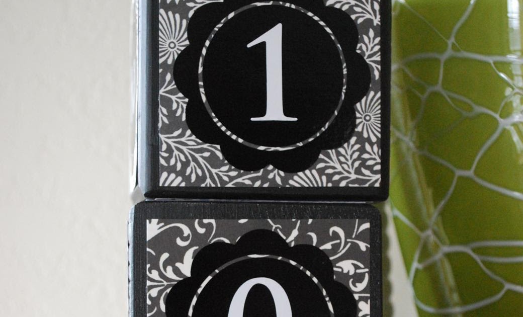 strawberrypearl studios Countdown Blocks with Chalkboard
