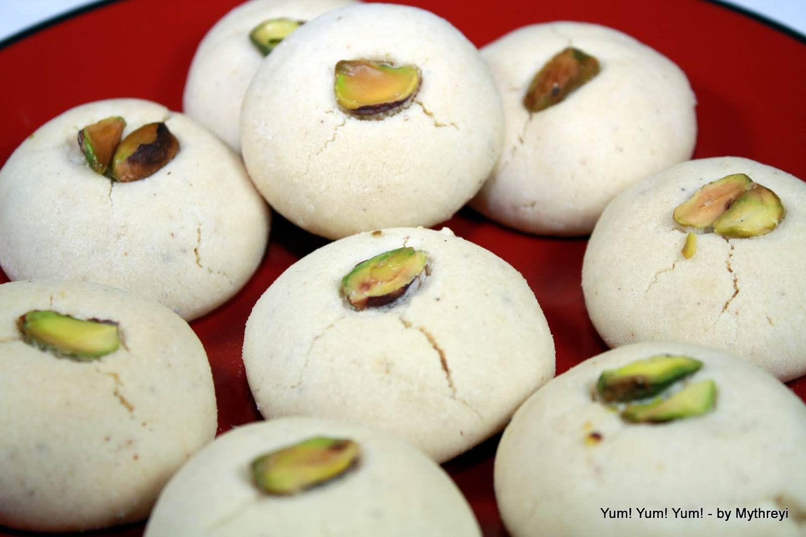 Yum! Yum! Yum! Nankhatai (Indian Tea Biscuits) (No Egg)