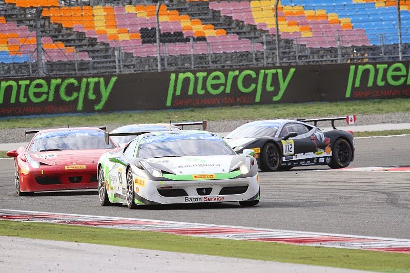 Ferrari'ler pistte