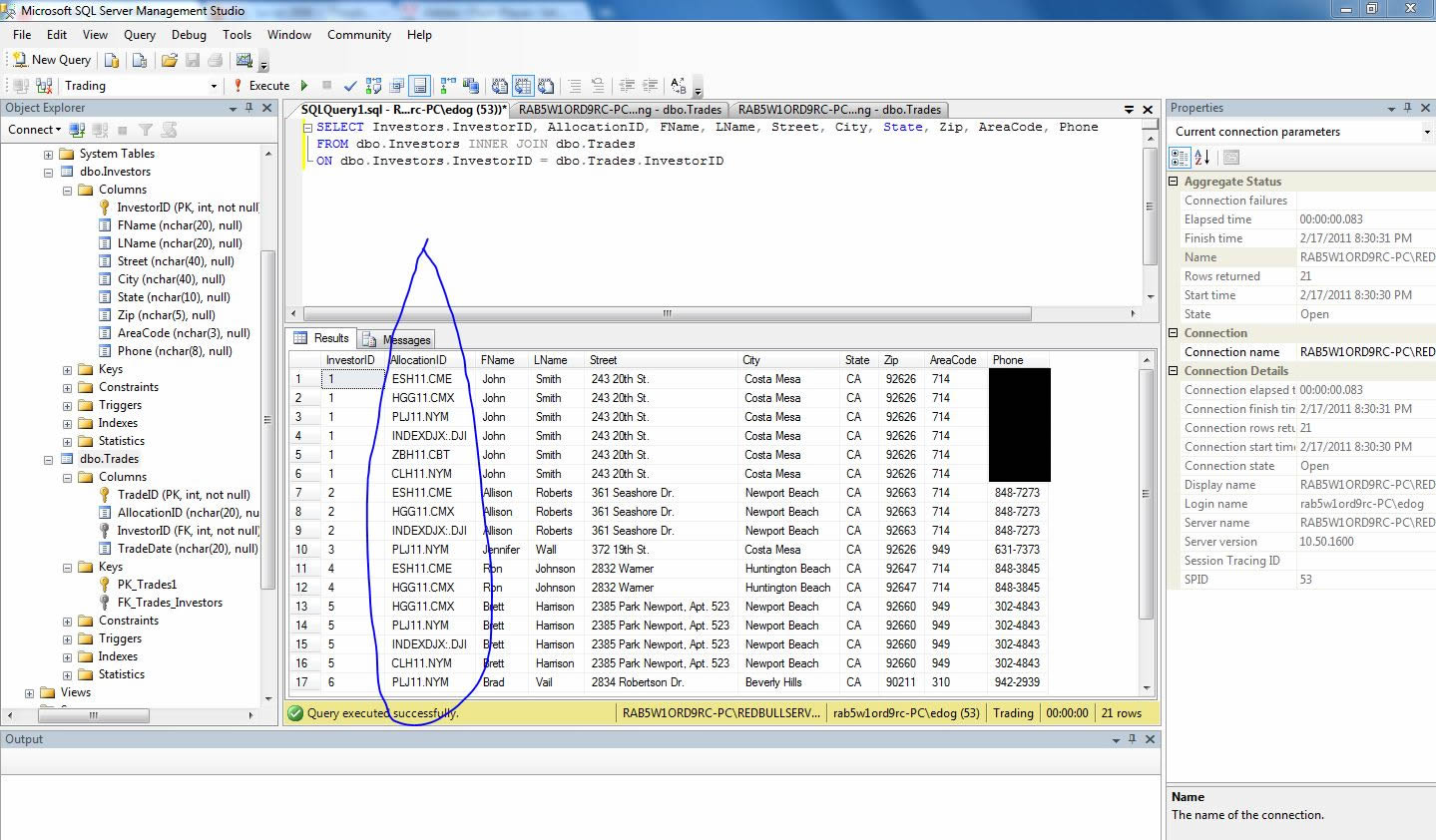 Sql Join Chart