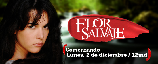 Flor Salvaje¨, regresa el 2 de diciembre a Telemundo PR