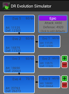 DR Evolution Simulator App for Android