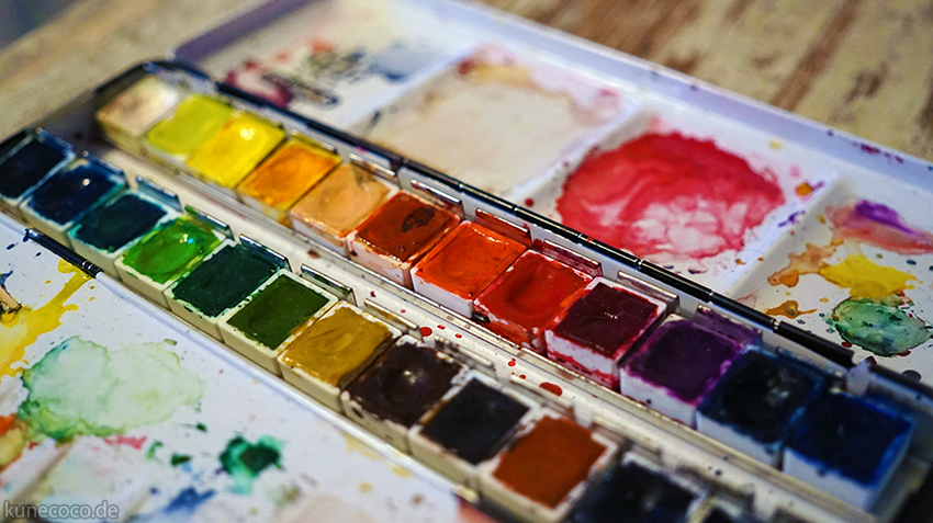 KuneCoco • Doodle Tipps: Zeichenstifte und -farben • Aquarell KuneCoco • Doodle Tipps: Zeichenstifte und -farben • Aquarell