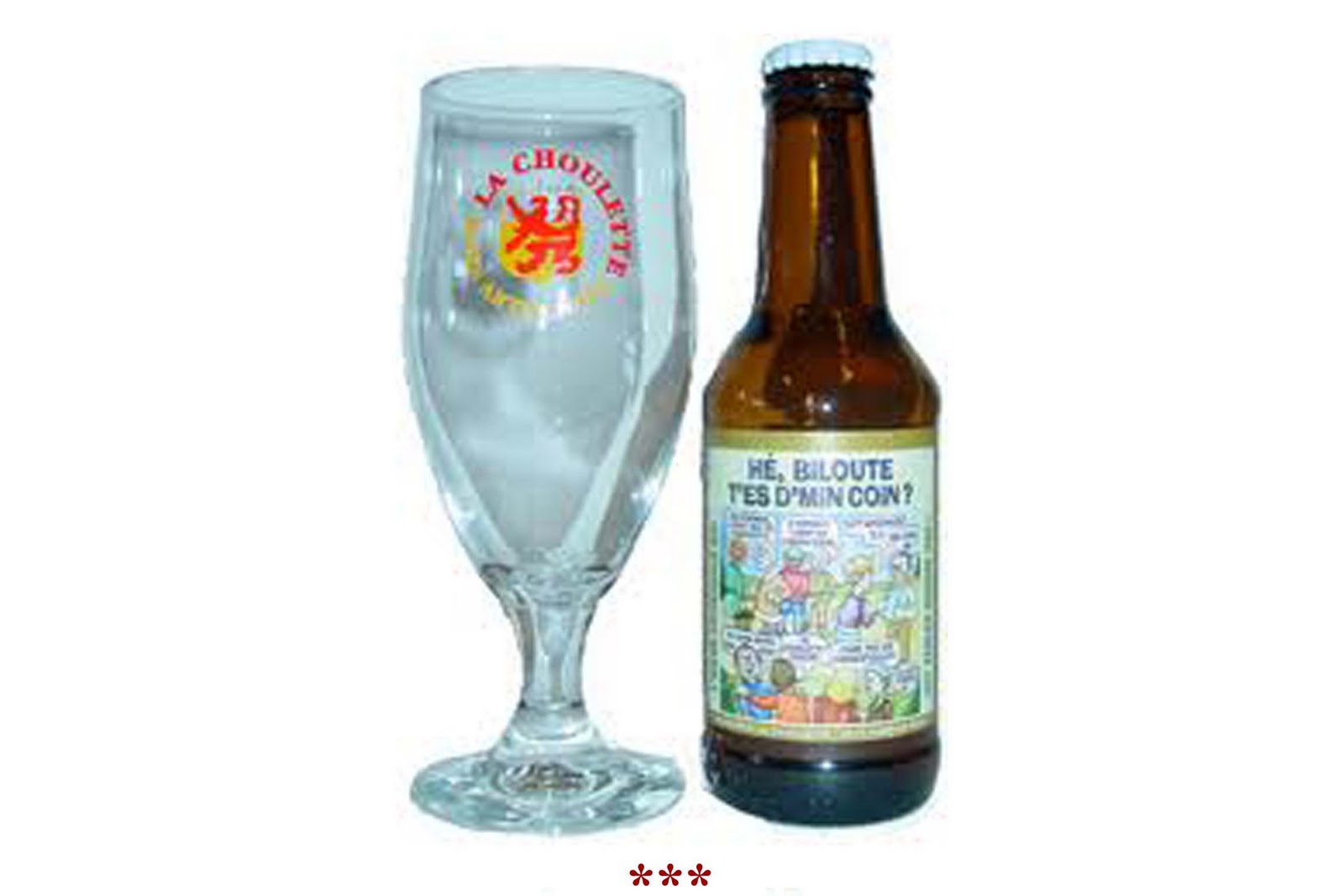 Cerveza francesa Hé Biloute Blonde