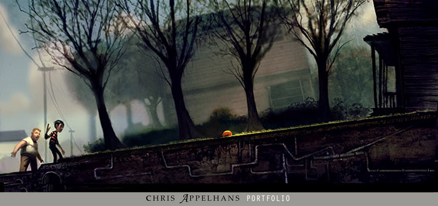 Living Lines Library: Monster House (2006) - Concept Art