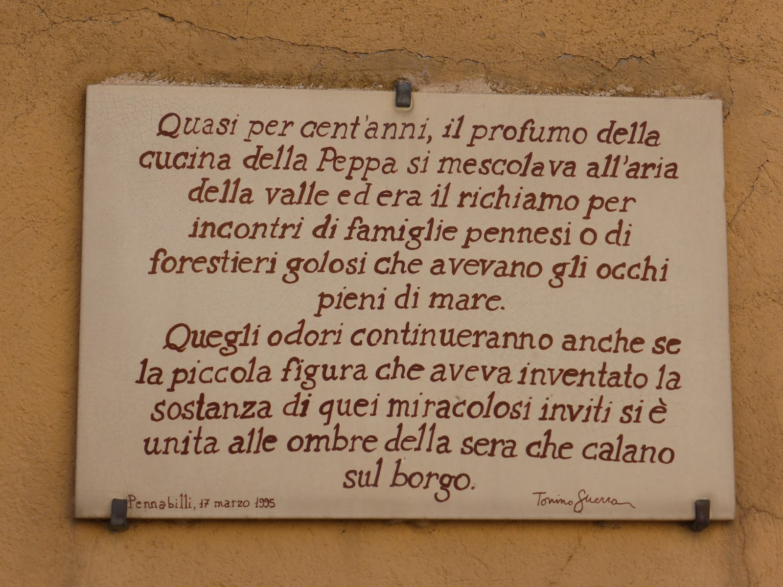 Frasispirit Frasi Celebri Di Tonino Guerra