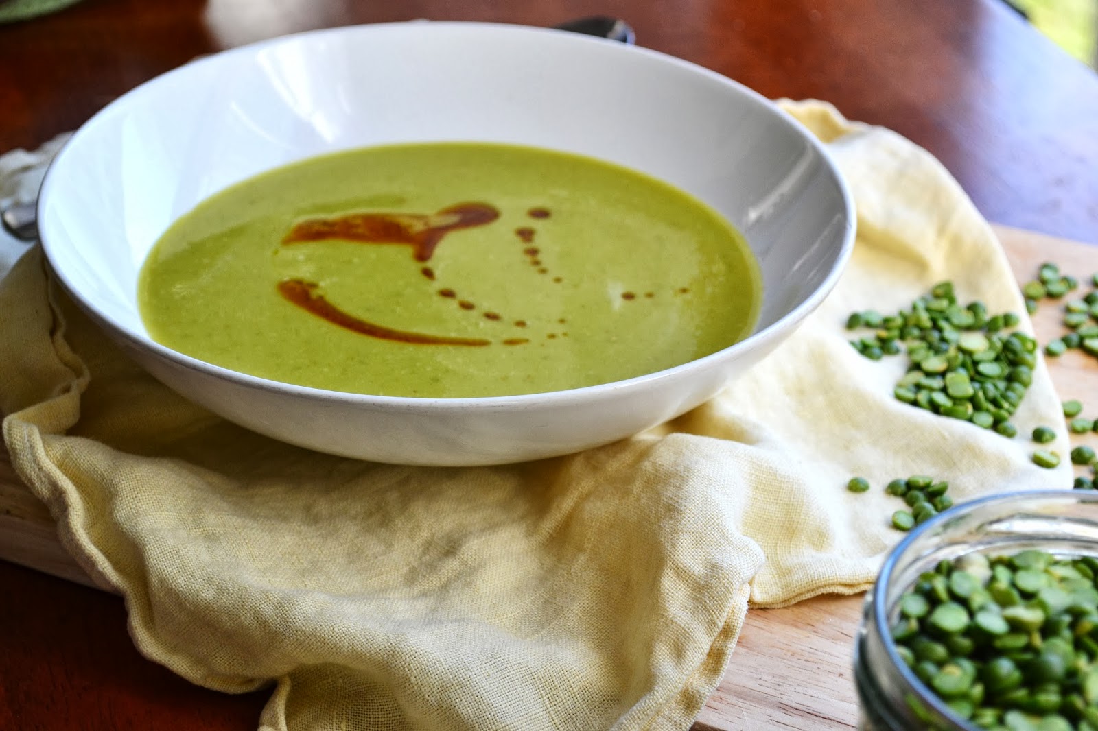 Nourish The Roots Coconut Split Pea Soup
