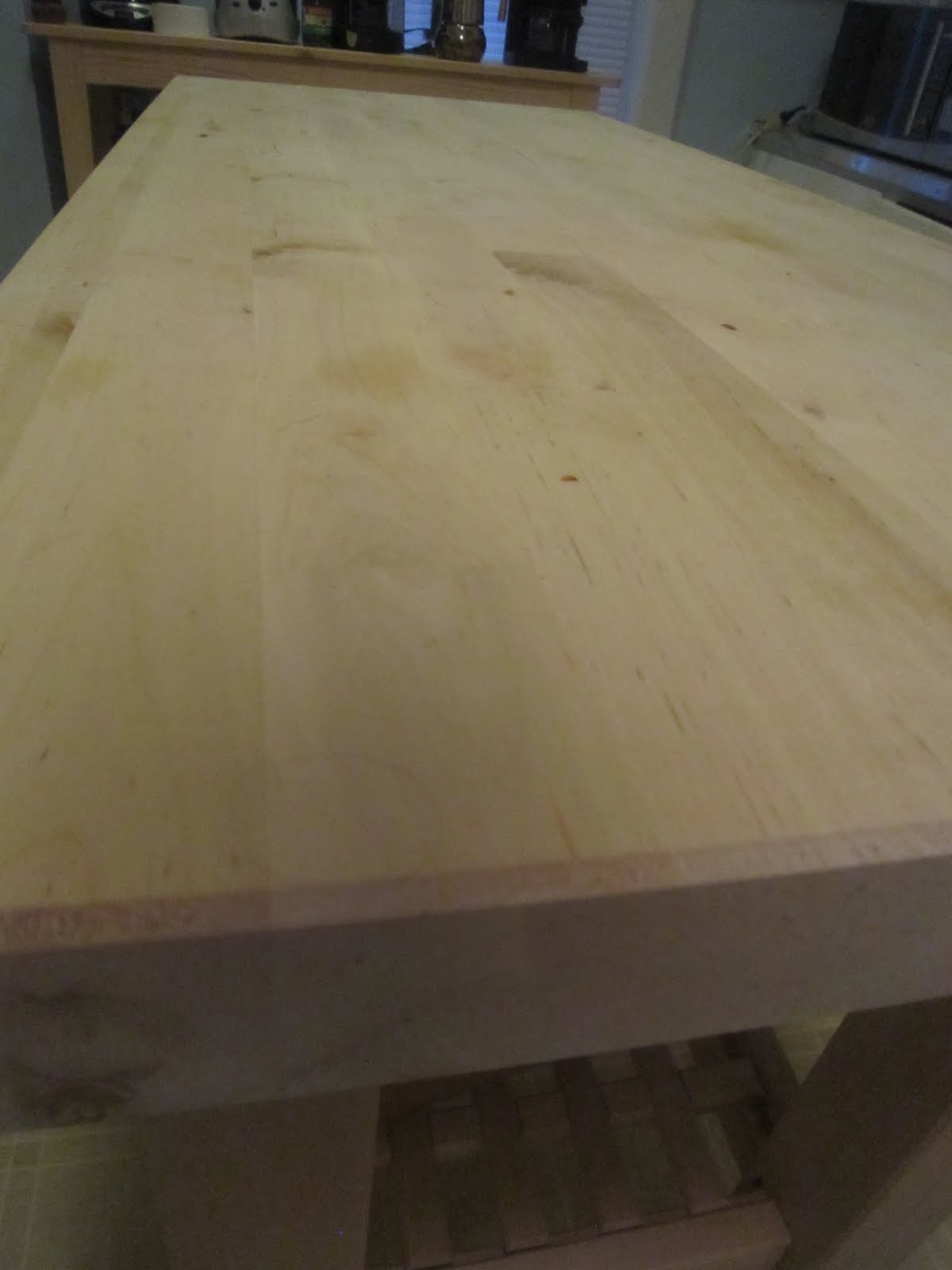 Chuck Does Art DIY Finishing a Butcher Block with Mineral Oil