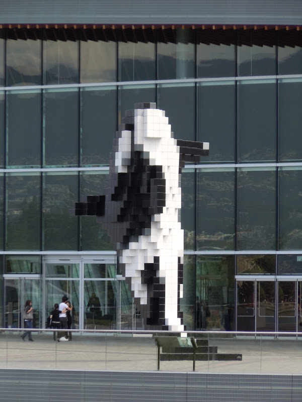 Digital Orca sculpture Vancouver