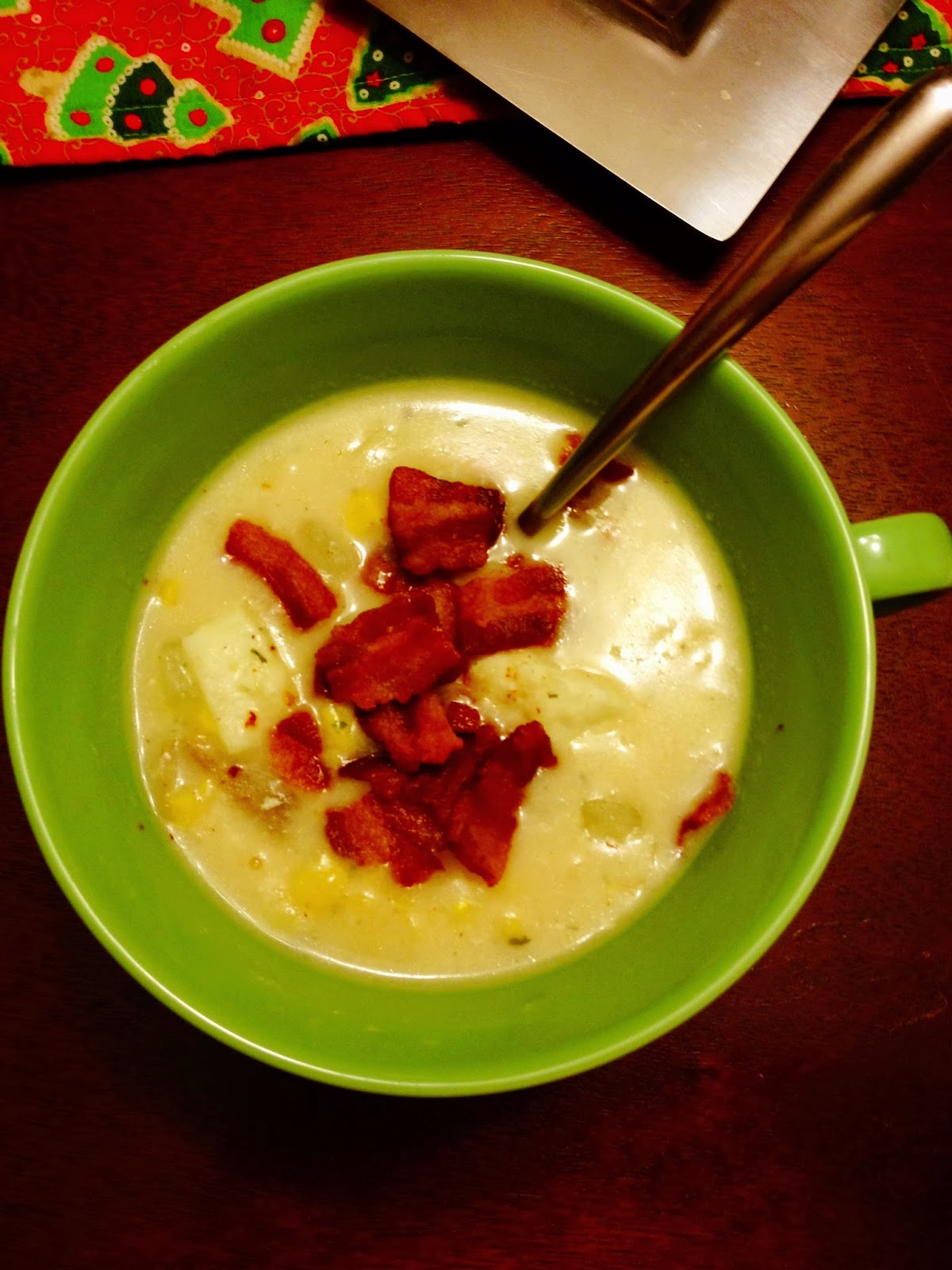 Basil Development Halibut Corn Chowder