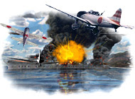 Pearl Harbor Fire on the Water Pearl Harbor Fire on the Water