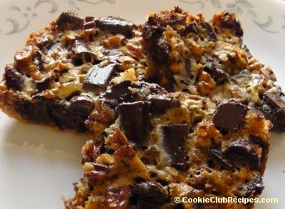 Chunky Pecan Pie Bars by CookieClubRecipes