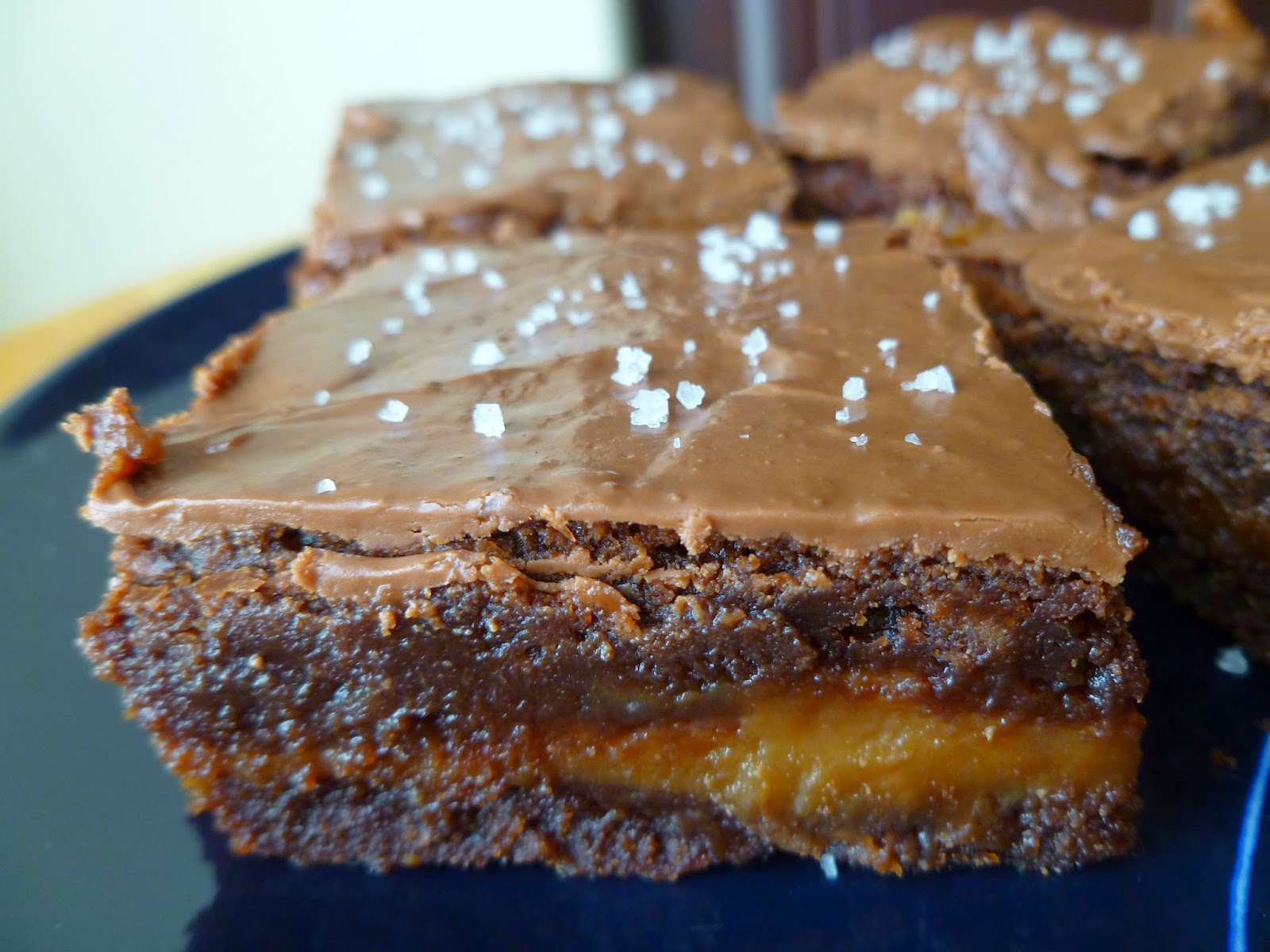 The Pastry Chef's Baking CaramelStuffed Sea Salt Brownies