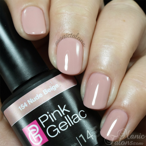 Pink Gellac Gel Polish Nude Beige Swatch