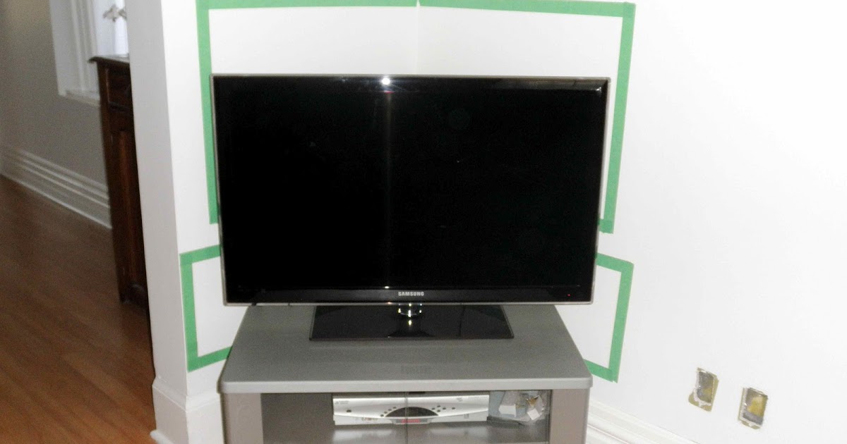 loving albany Corner Wall Mounting a TV to Drywall Only