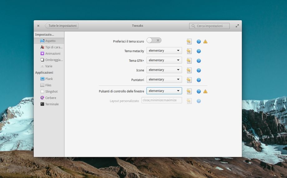 Elementary Tweaks in elementary OS 0.3 Freya