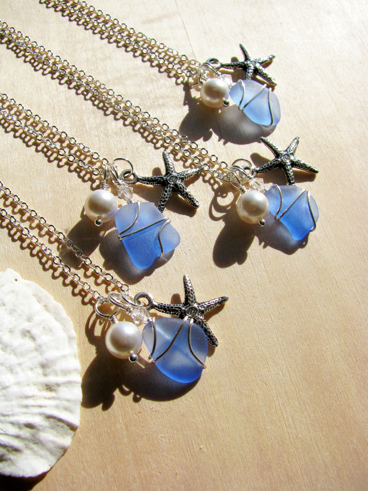 California Livin Home Boston Sea Glass Jewelry