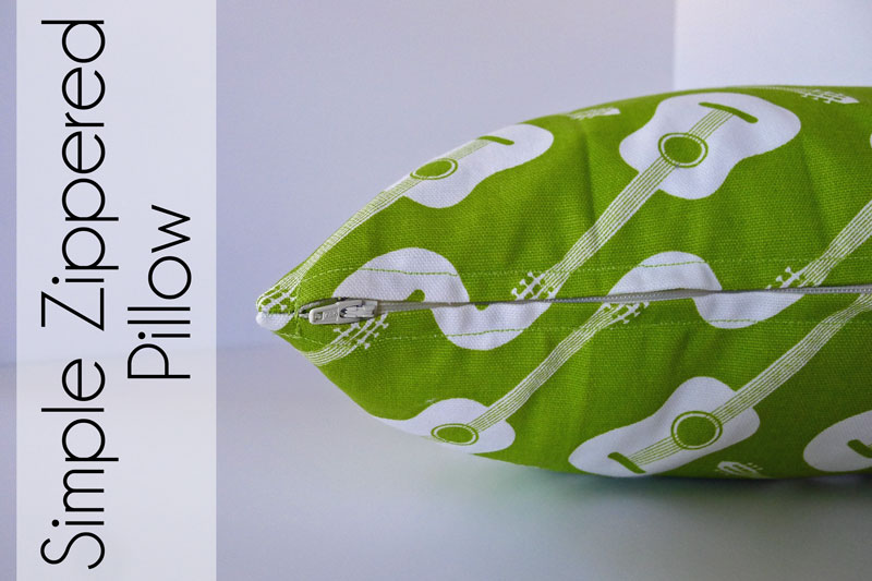Pieces by Polly Simple Zippered Pillow Tutorial