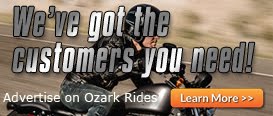 Advertise with Ozark Rides