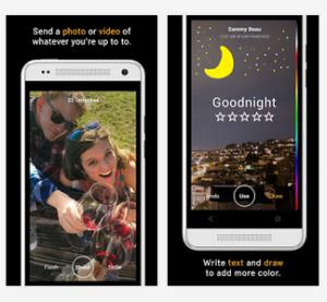 Slingshot app di Facebook Invia foto e video che si autodistruggono