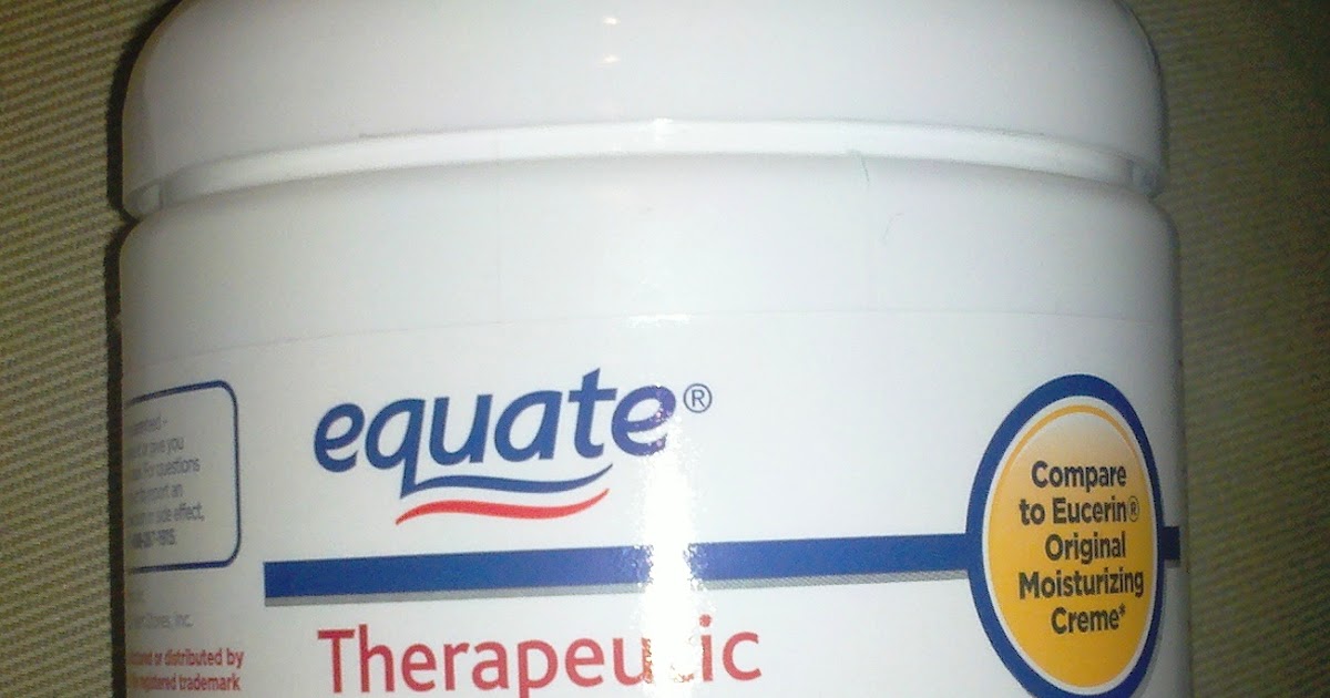 Mama CJ says... Equate Therapeutic Moisturizing Cream (dry skin therapy)