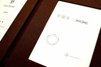 マリッジリング(結婚指輪）のデザイン画をプレゼントされました。