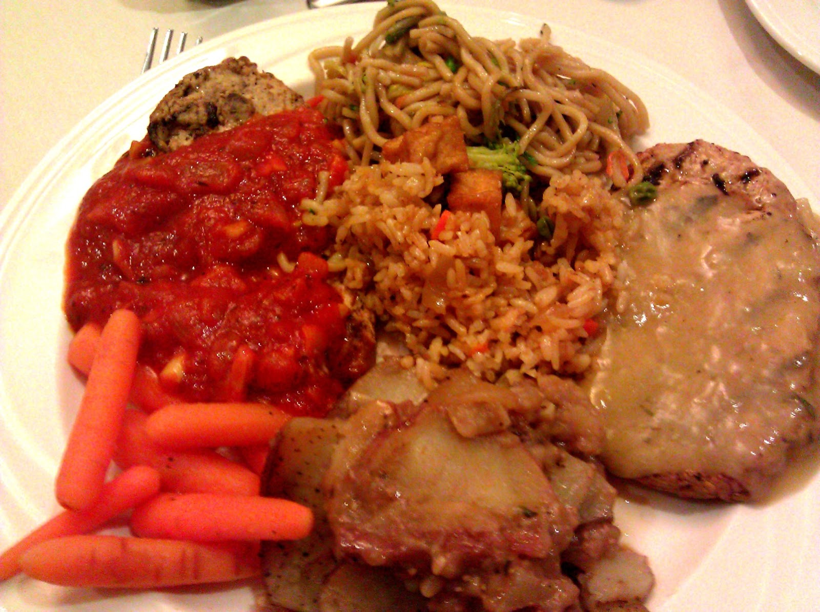 Accidentally Meatless Vegan Feast