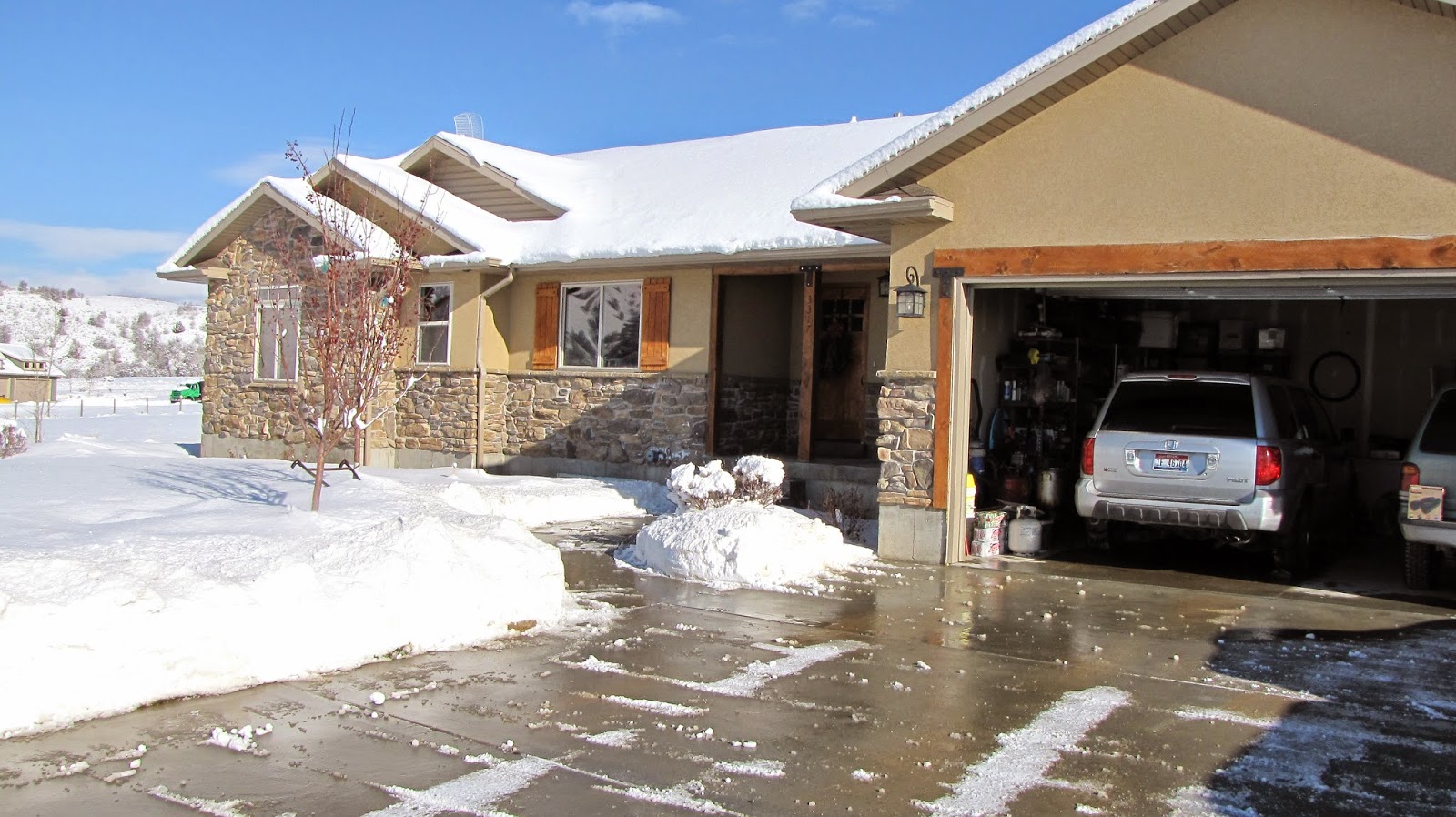 FRANKLIN IDAHO HOME FOR SALE BY OWNER The Seasons A view from our house