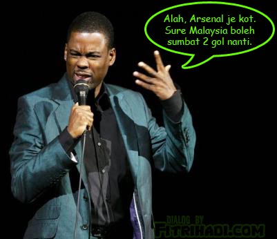 arsenal vs malaysia