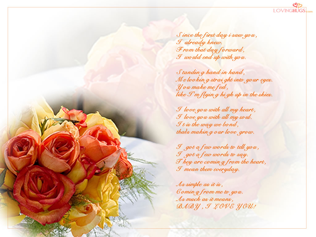 I love you poem wallpaper, i love you wallpapers Amazing Wallpapers