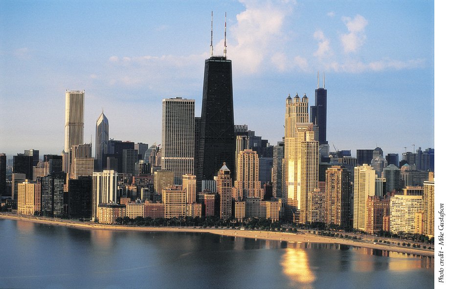 World Visits: Chicago Skyline View Fantastic Attractions