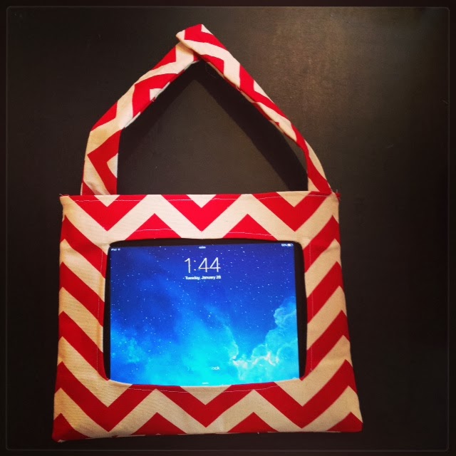 The PartTime DIY Mom iPad Holder