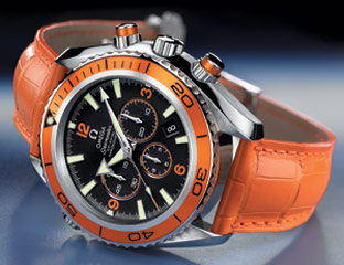 Omega Watch Orange