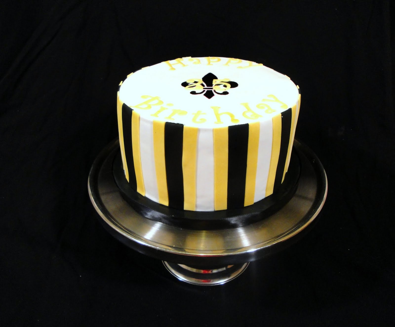 Confections Saints Birthday Cake!!