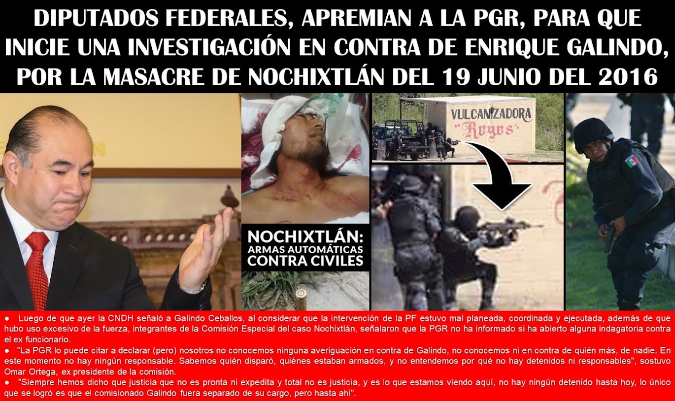 LA HISTORIA ALCANZÓ, SIN ABSOLVER, A ENRIQUE GALINDO...........