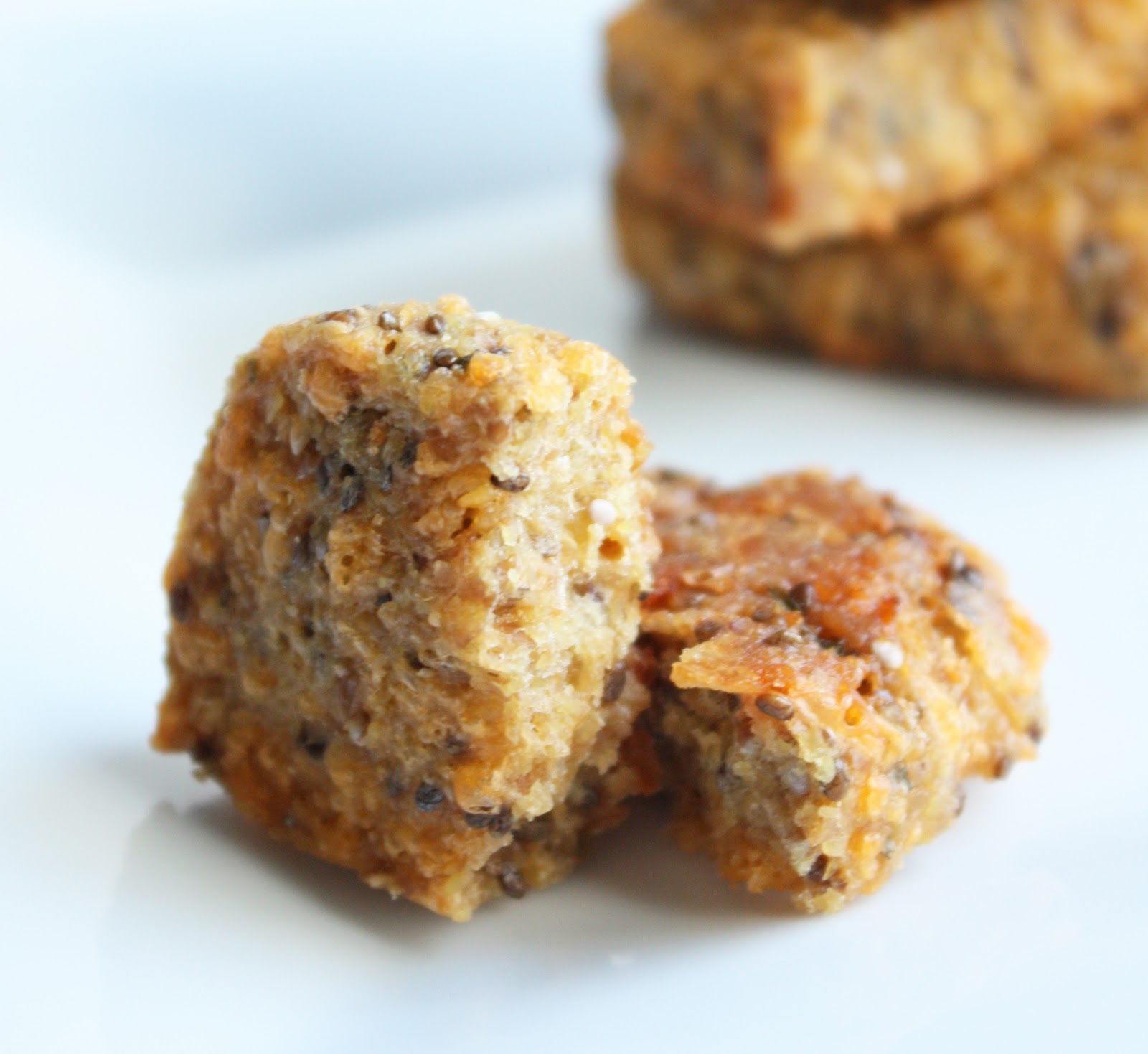 Cheesy Flax & Chia Seed Cracker Bread (Low Carb and Gluten Free) I