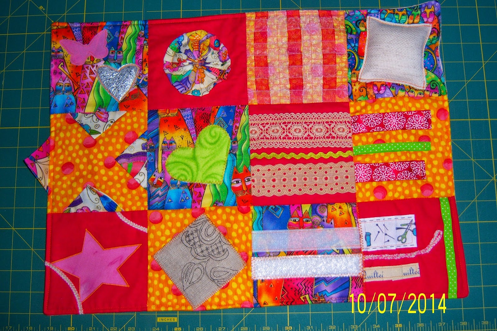 Quilting Along The Fidget Quilt