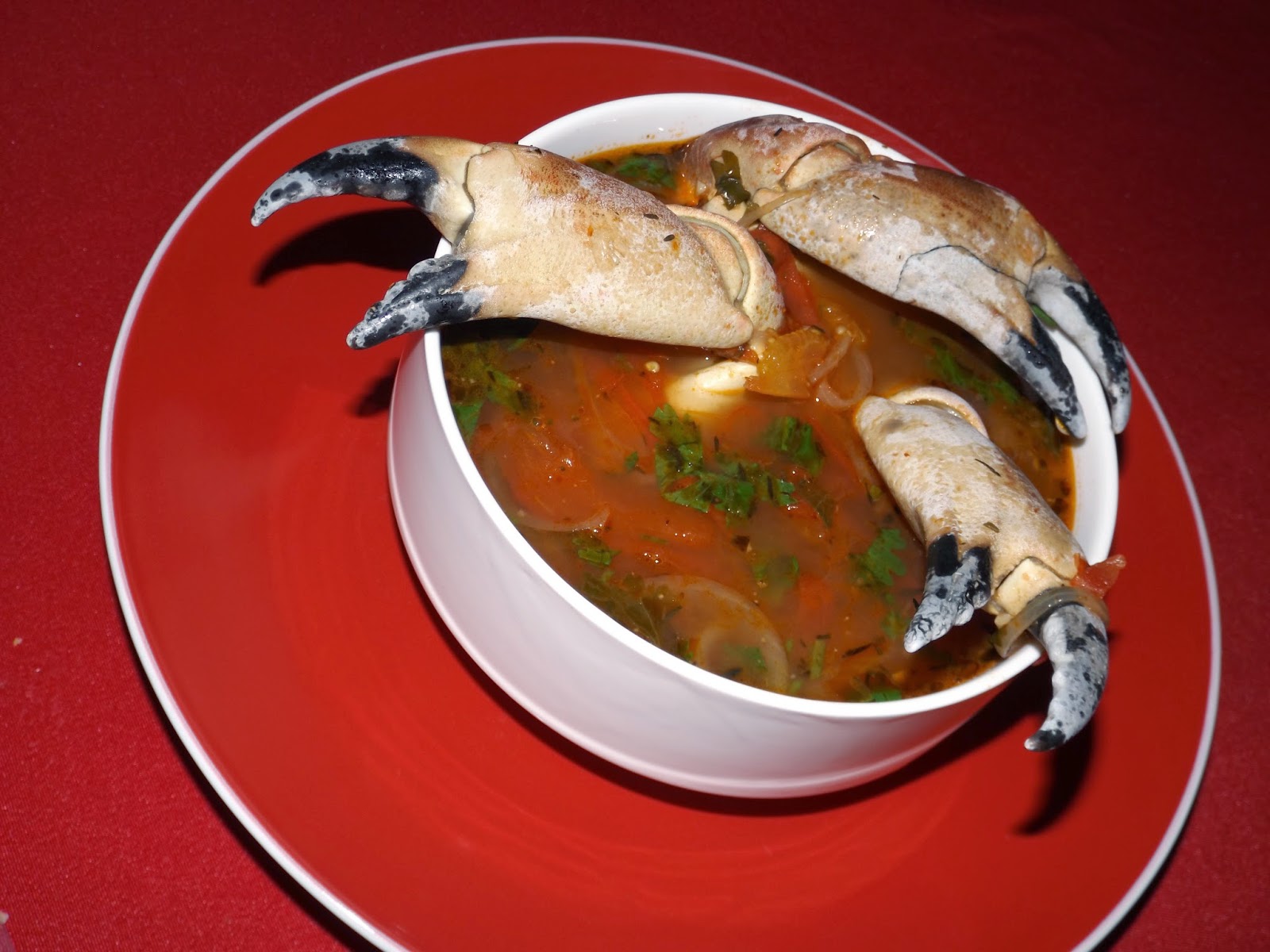 Fredcuizine Bouillon de crabe Mauricien