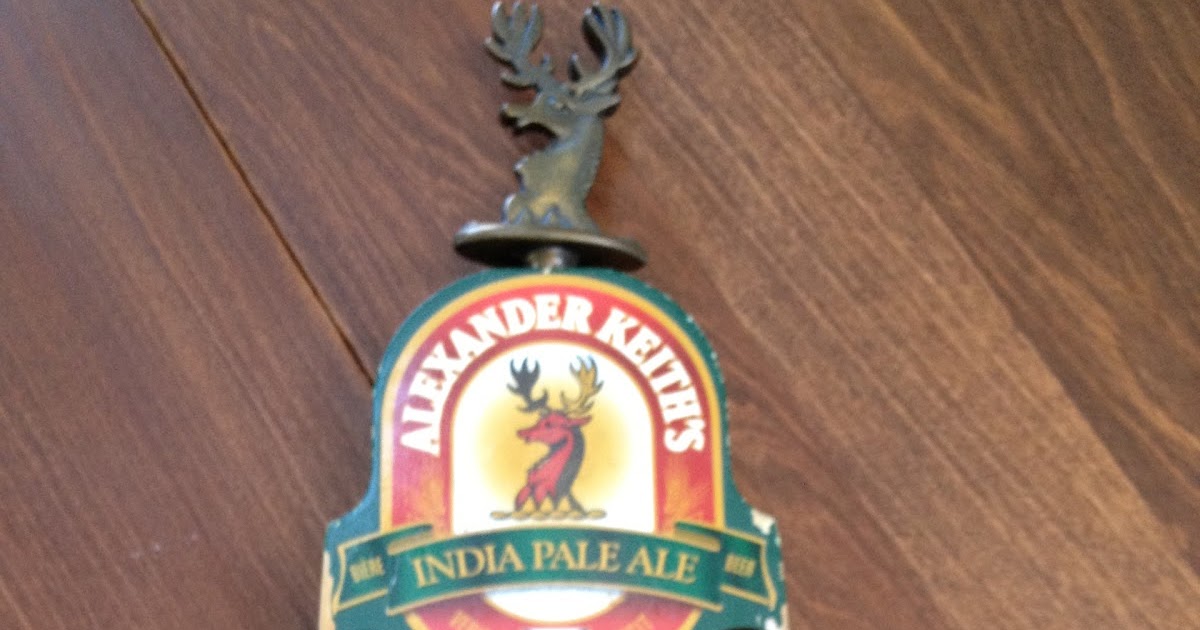 Antique Hunter Vintage Draft Beer Tap Handle Alexander Keith's