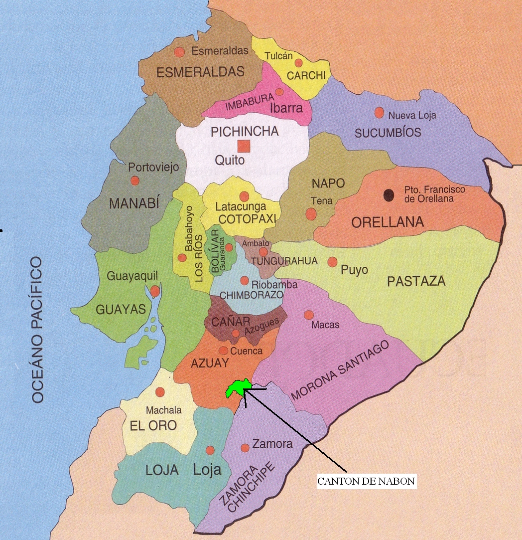 Ubicacion De Ecuador En El Mapa