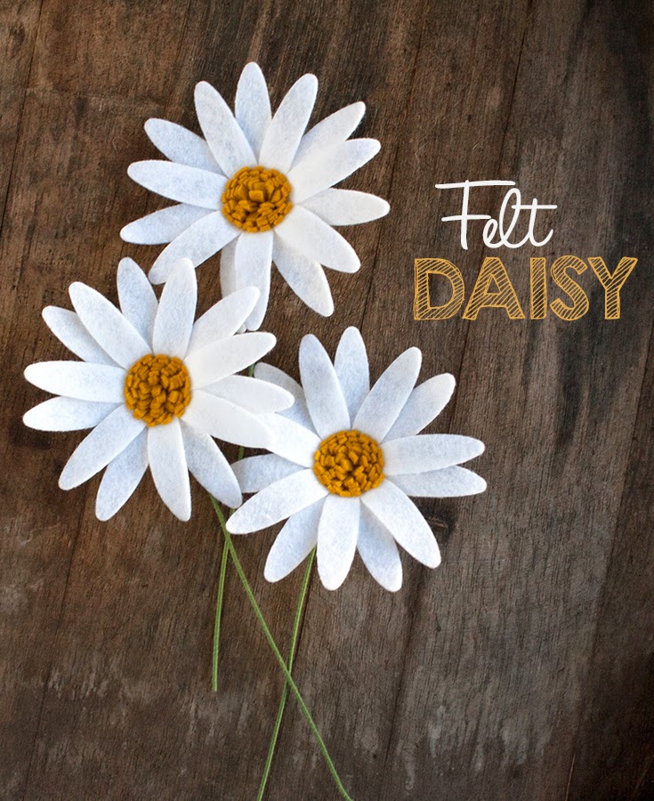 The Felt Shoppe Felt Daisy