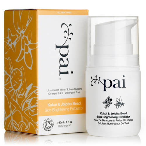 Pai Skincare Kukui & Jojoba Bead Skin Brightening Exfoliator British
