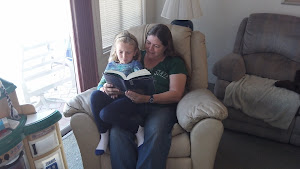 My granddaughter and I reading